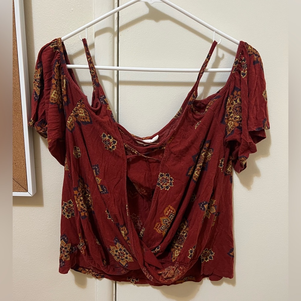 Sun and shadow top, purchased from Nordstrom.